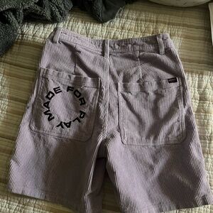 Corduroy Purple shorts